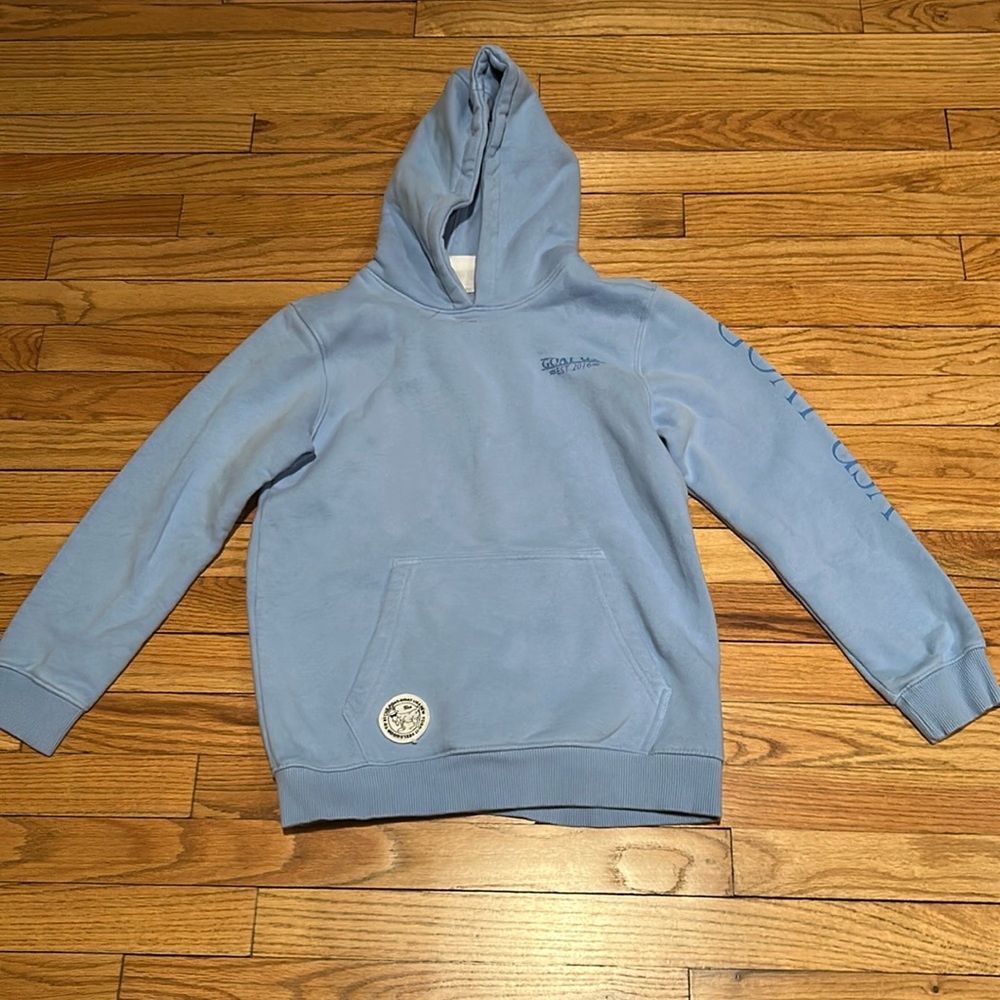 Goat USA blue hooded sweatshirt